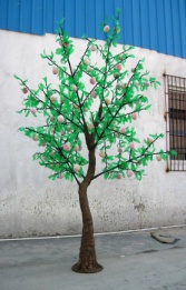 Световое дерево "Персиковое", высота 2,4 м