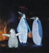 Световая фигура "Пингвин",  высота 1,27 м