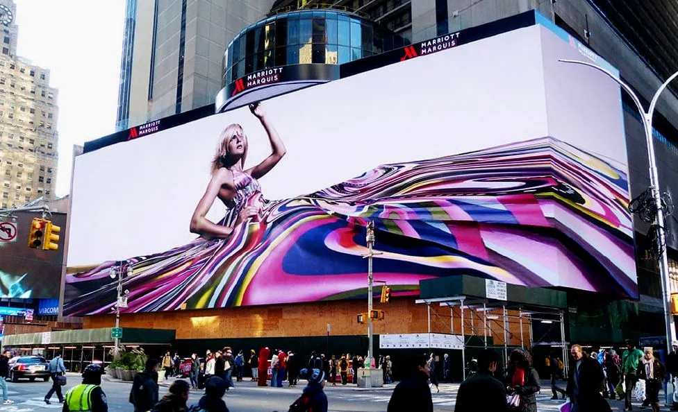 Экран на Таймс-сквер