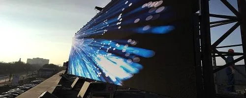 Монтаж светодиодных экранов