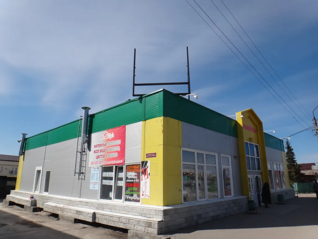 п. Колывань, Уличный экран . Картинка 3