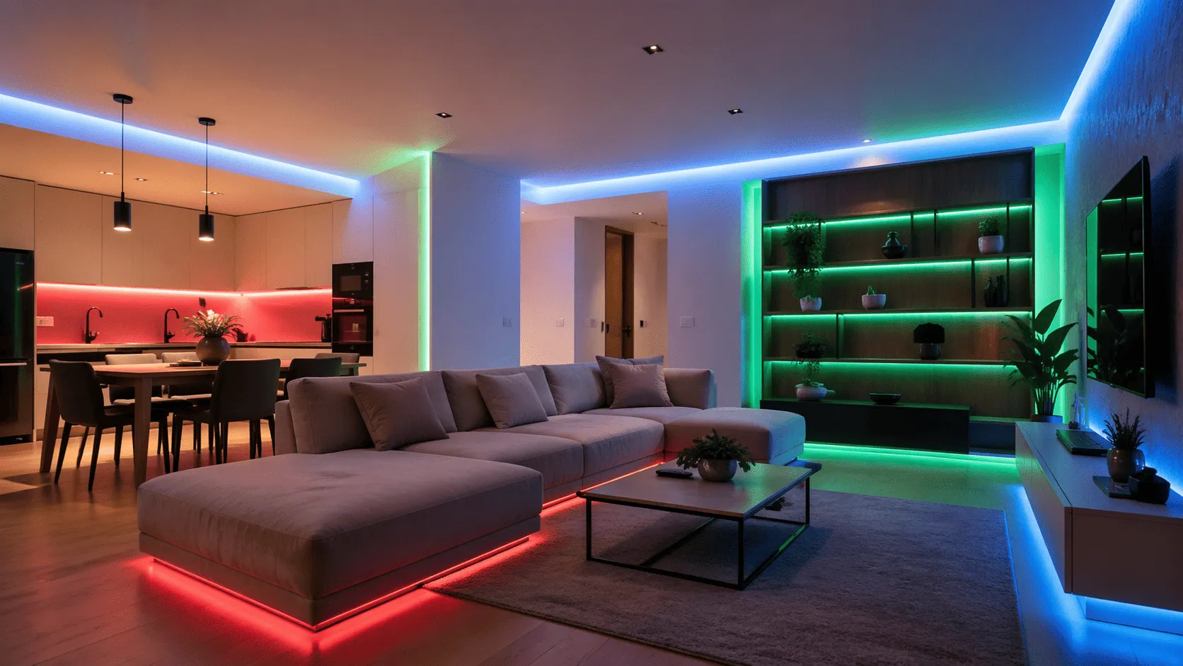 Цветной источник света от LED-технологий
